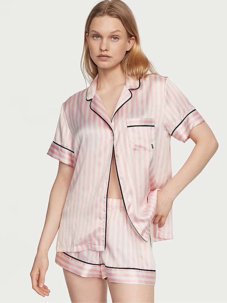 Short DreamLuxe Classic V.Secret Striped Pajama