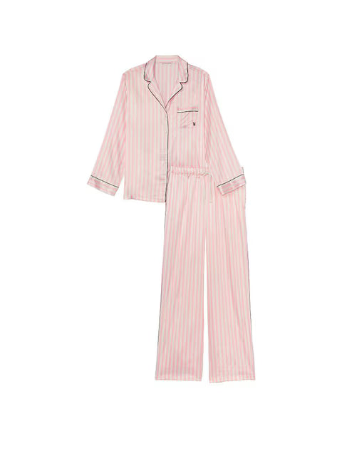 Long DreamLuxe Classic V.Secret Striped Pajama