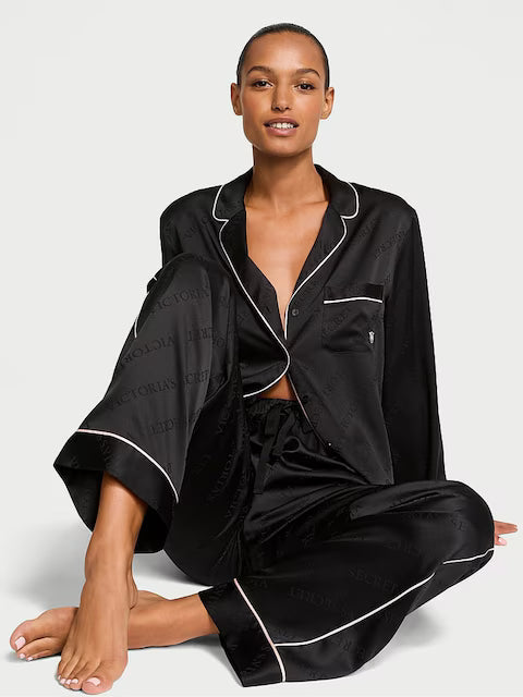 Long DreamLuxe Classic V.Secret Striped Pajama