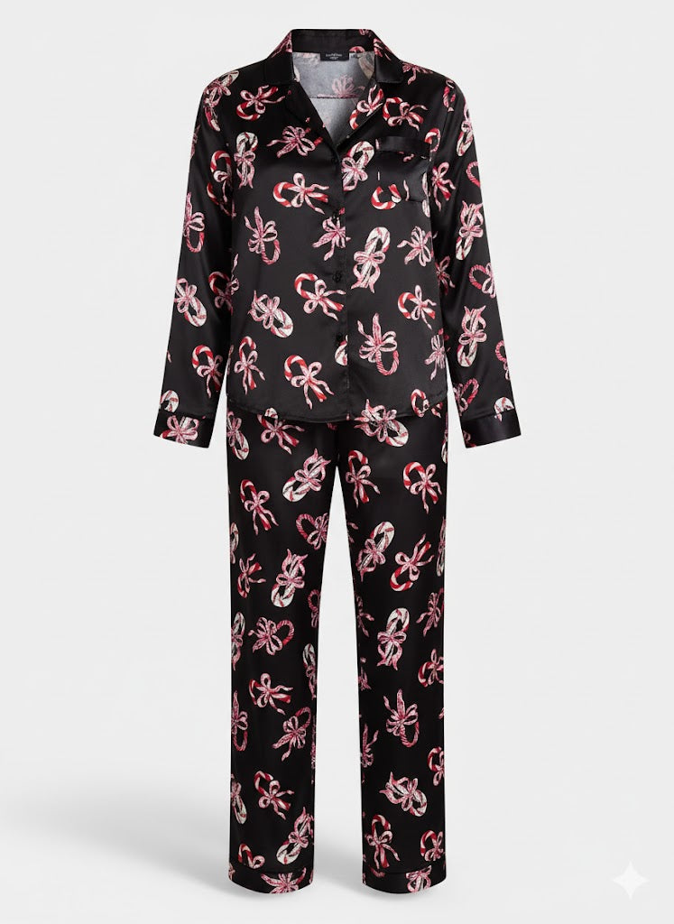 Long DreamLuxe Classic V.Secret Striped Pajama